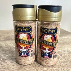 McCormick Harry Potter Butterbeer Finishing Sugar 2.93 oz each 25th Anniversary